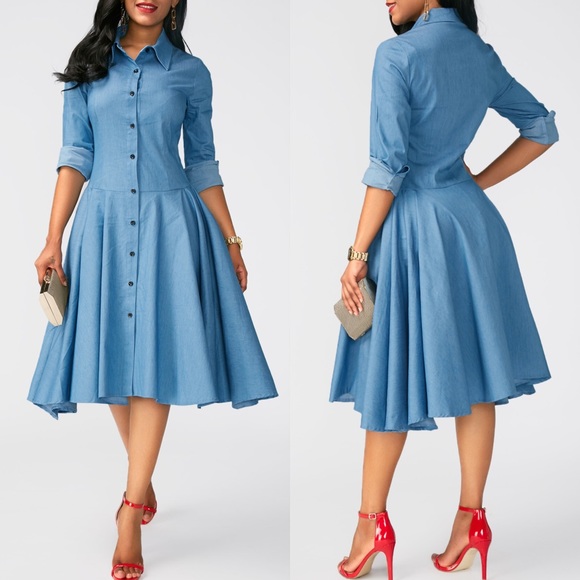 Dresses & Skirts - 💎 Gorgeous denin Dress
